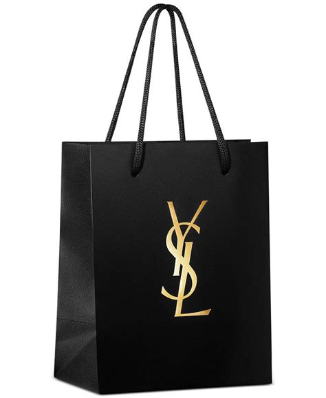 YSL gift bag Macy's